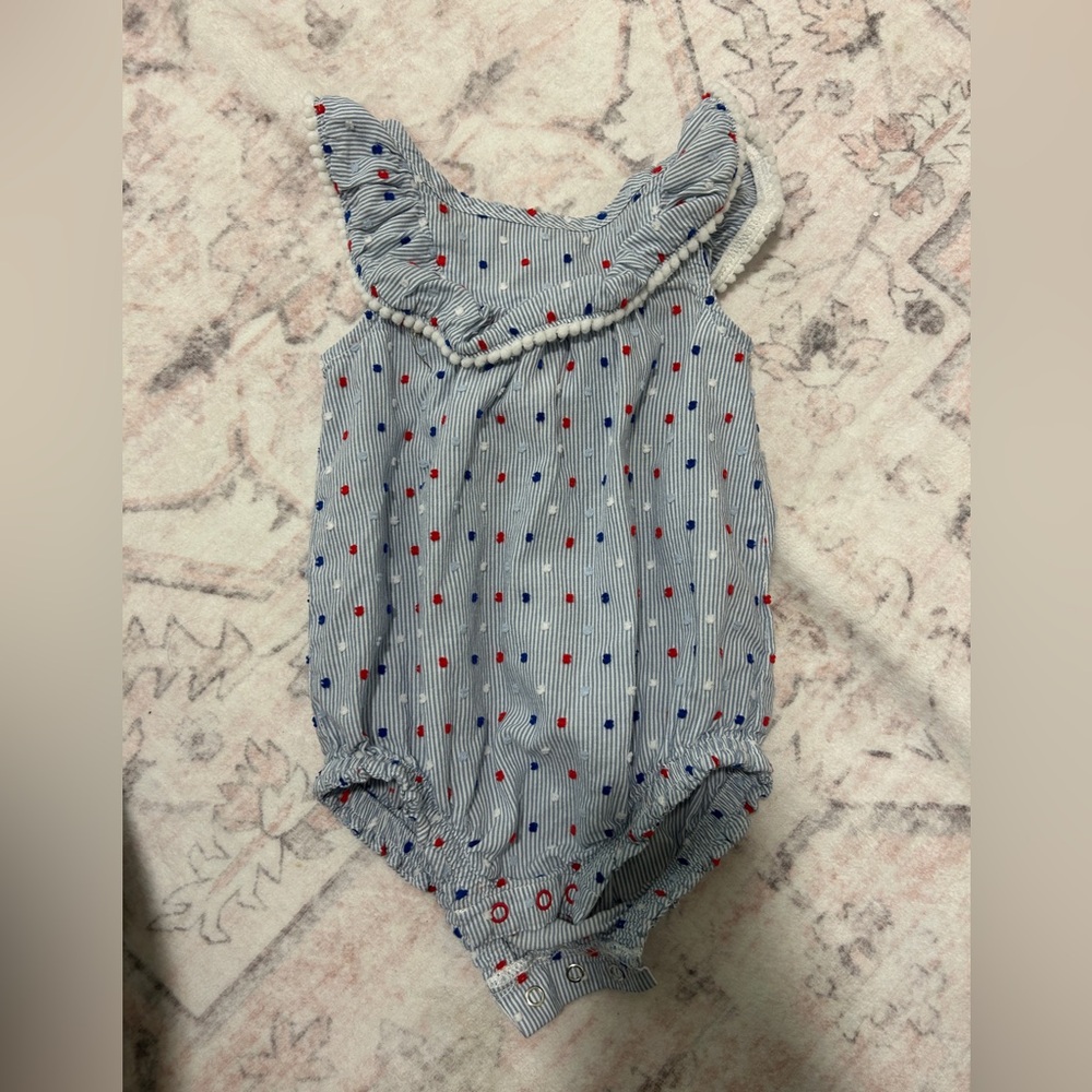 Cat and Jack bubble romper